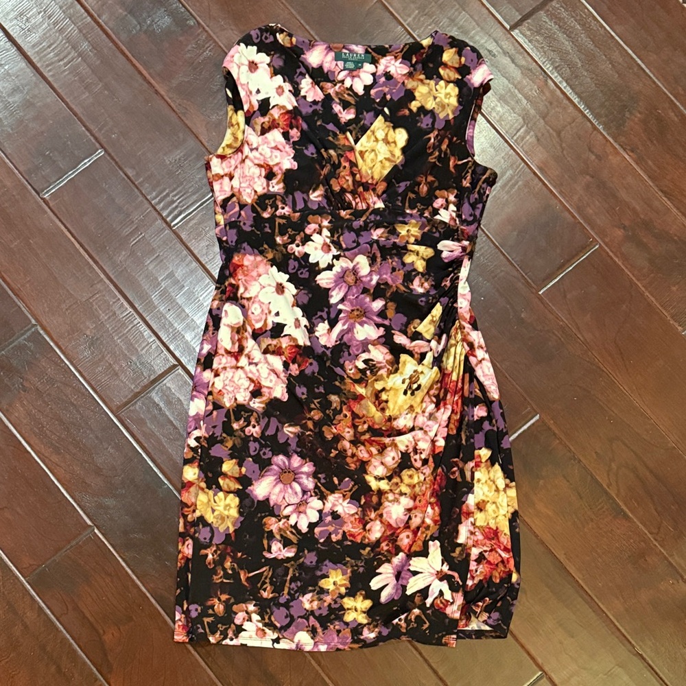 Ralph Lauren Floral Mini Dress - Multicolor